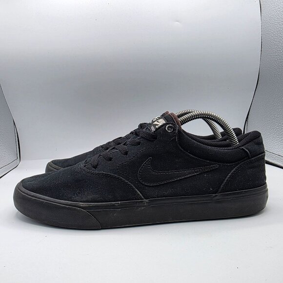 Nike SB Chron 2 Mens Size 10 Triple Black Shoes Skateboarding Casual Walking - Picture 13 of 13